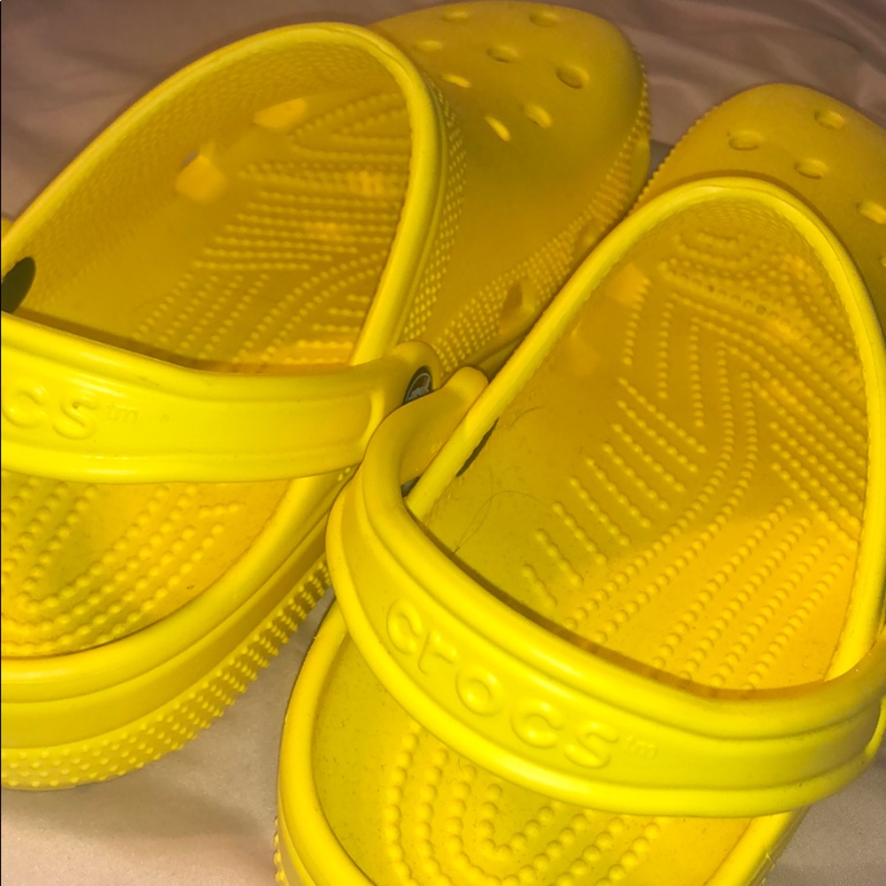 Yellow Crocs!